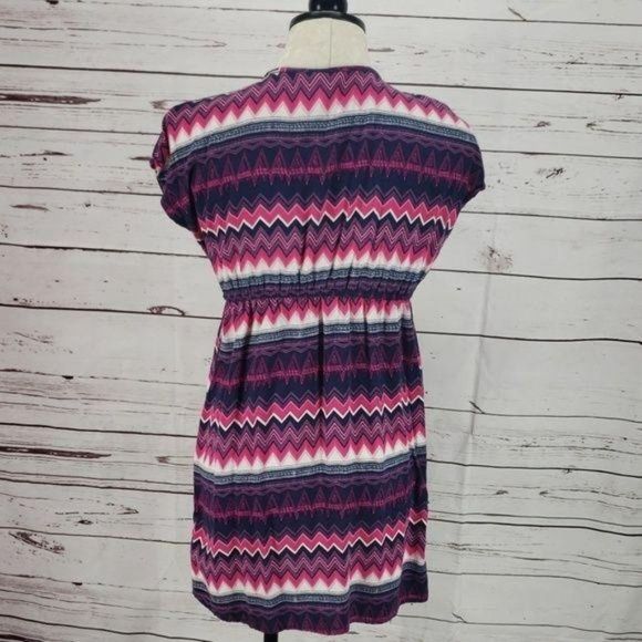 Hang TenâChevronâ Pink/Purple SwimsuitâCover up - Picture 4 of 5